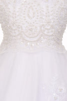 Hope Short Sleeve Full Tulle Skirt   Sizes 6 to 16
