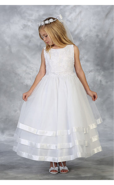 Sabrina Lace Top Full Tulle Skirt    SIZES 2 TO 20