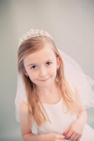 Veil Ashley Crystal Stone Crown